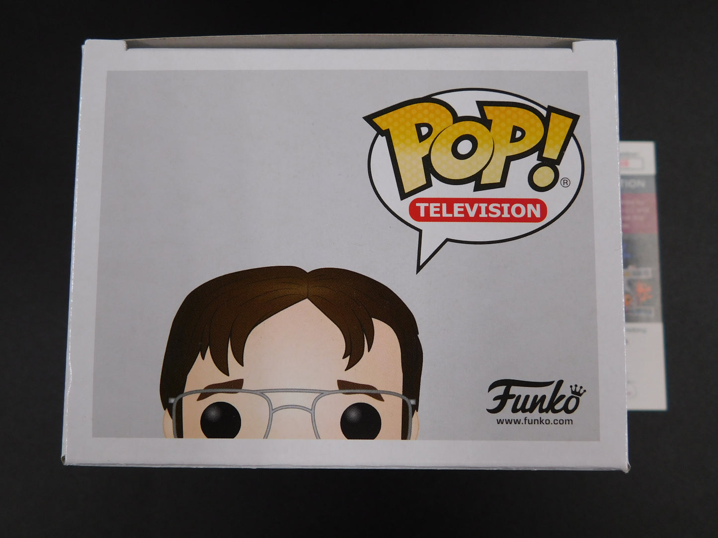 John Krasinski Signed Autographed Funko Pop 879 Jim Halpert as Dwight The Office JSA COA