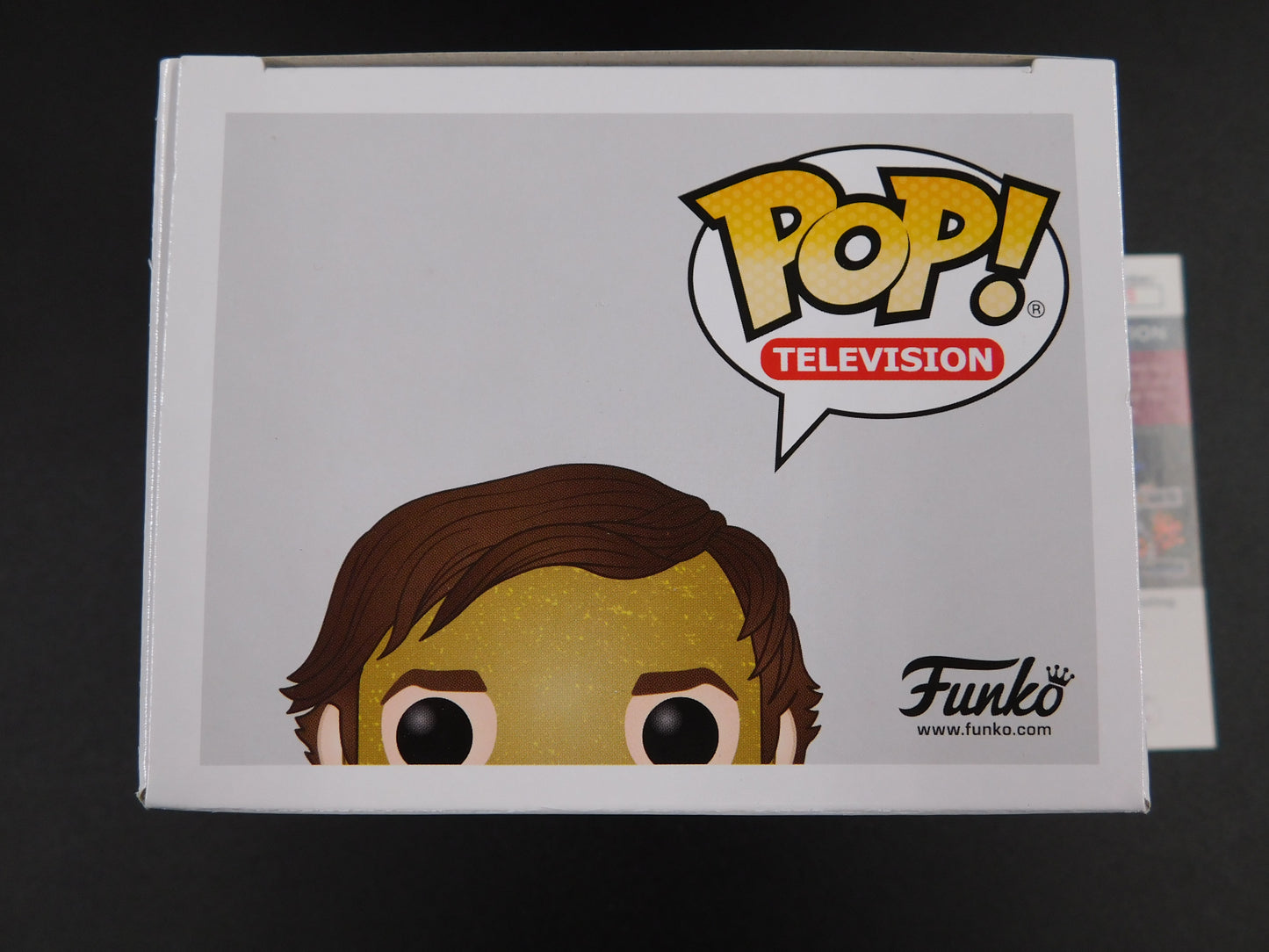 John Krasinski Signed Funko Pop 877 Jim Halpert Goldenface The Office JSA COA