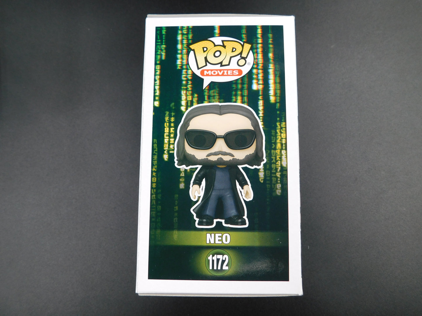 Keanu Reeves Signed Autographed Funko Pop 1172 Neo The Matrix Mr. Anderson PSA COA