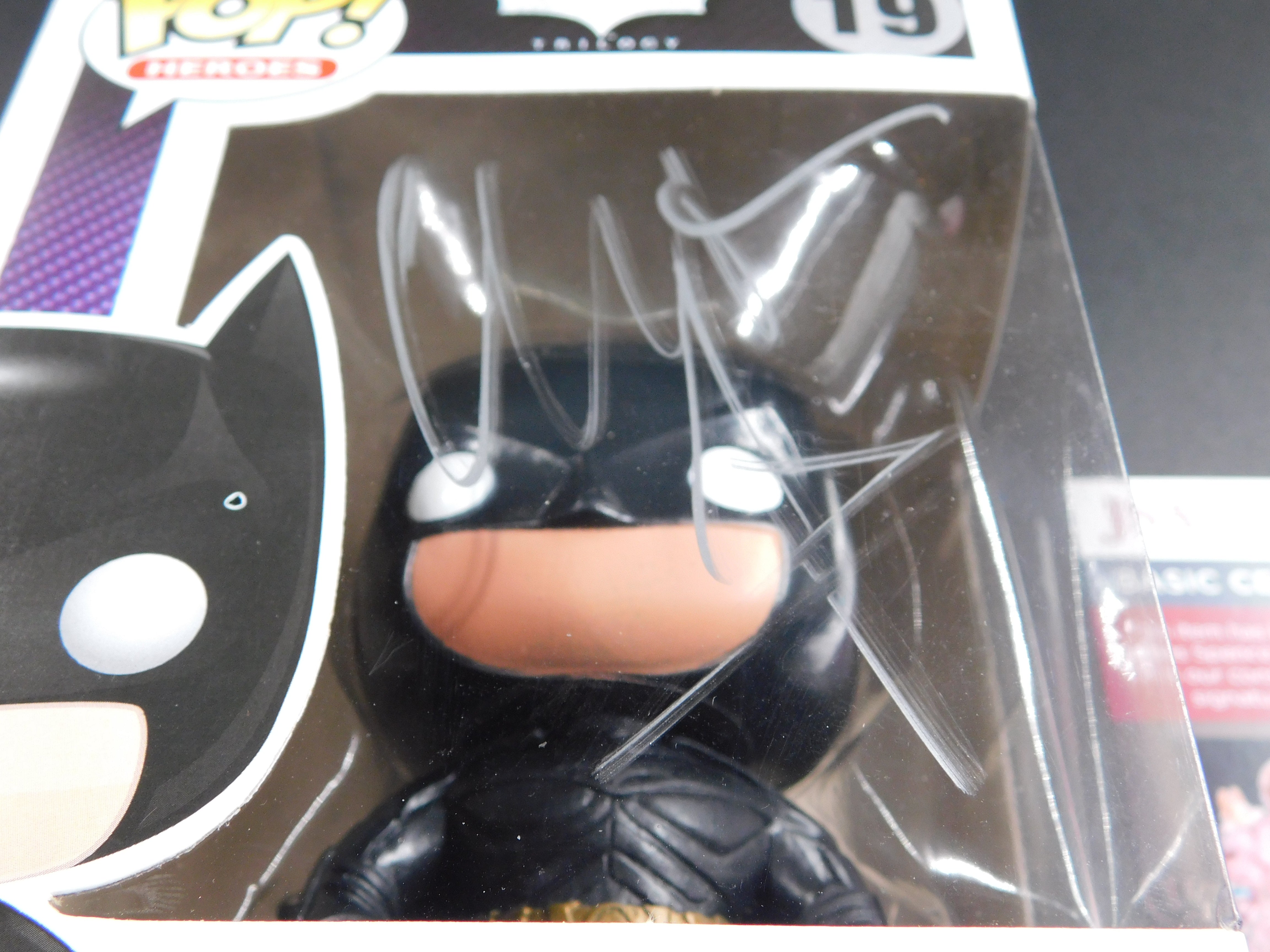 Cheapest CHRISTIAN BALE Signed Autographed BATMAN Funko Pop