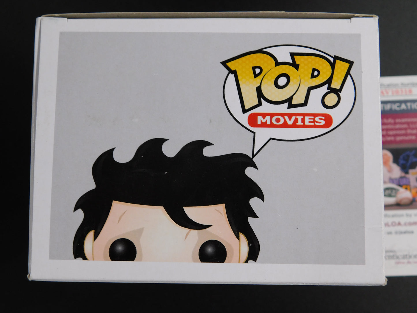 Johnny Depp Signed Autographed Vinyl Funko Pop 17 Edward Scissorhands JSA COA