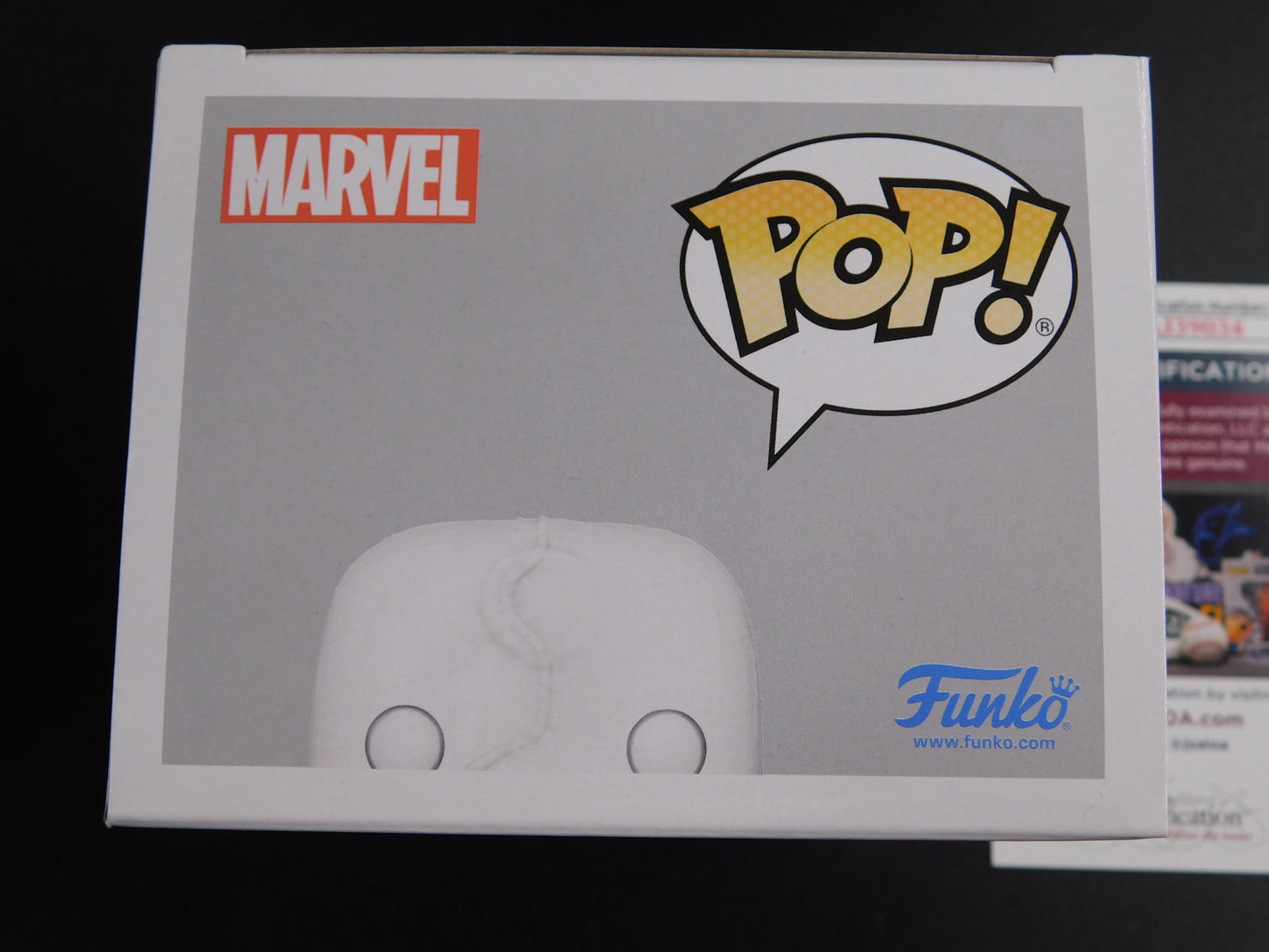 Oscar Isaac Signed Autographed Funko Pop 1048 Mr. Moon Knight Marvel JSA COA