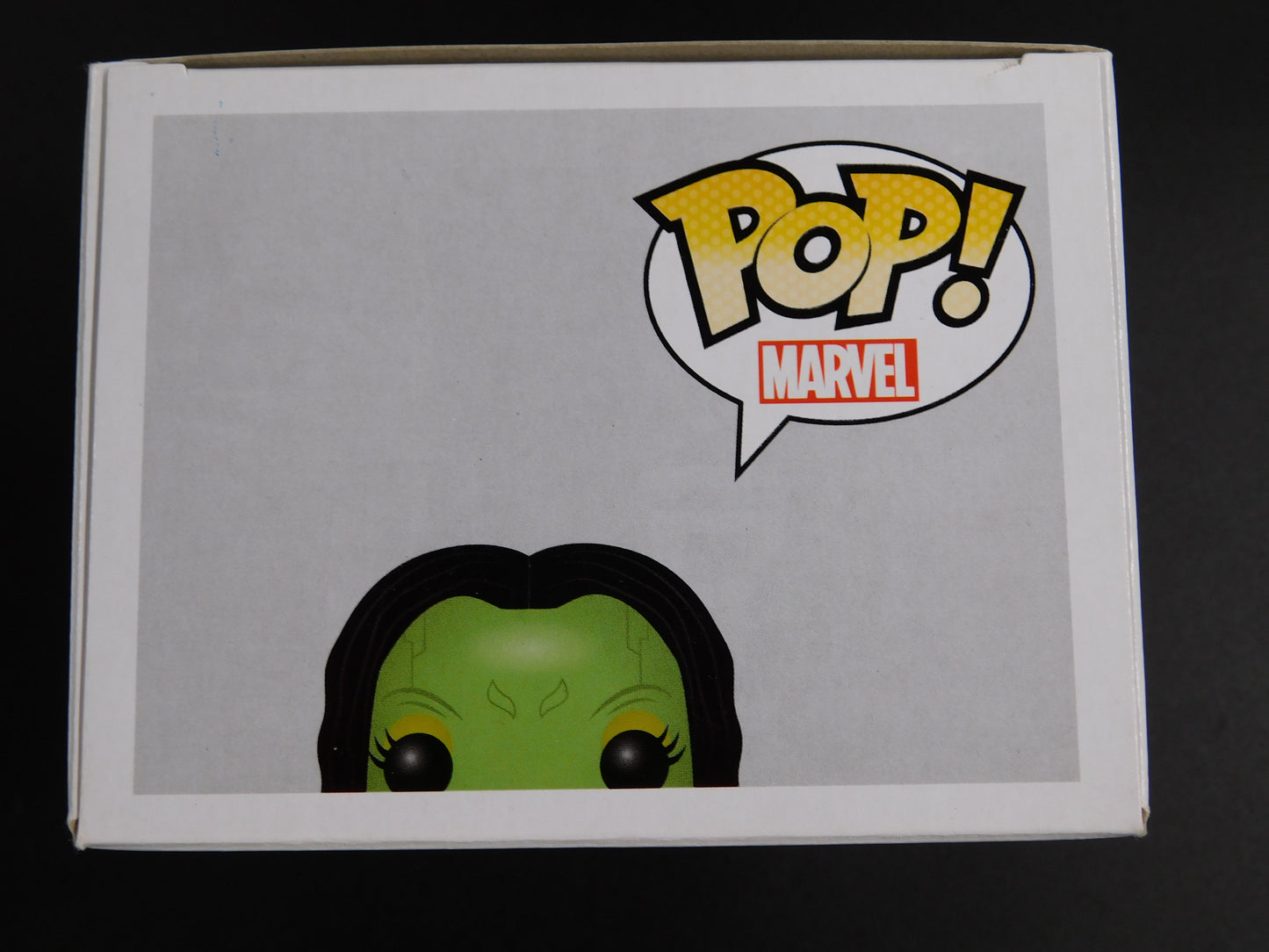 Zoe Saldana Signed Autographed Funko Pop 51 Gamora Guardians of the Galaxy Marvel BAS COA