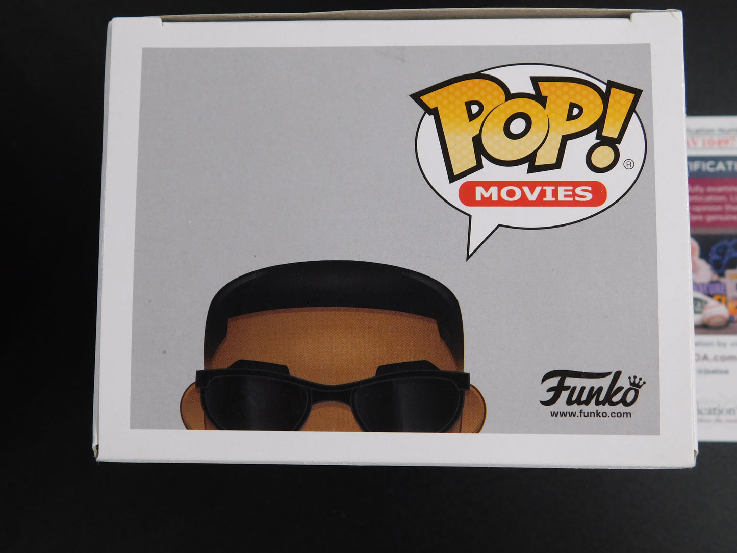 Will Smith Signed Autographed Funko Pop 718 Agent J Men In Black MIB JSA COA