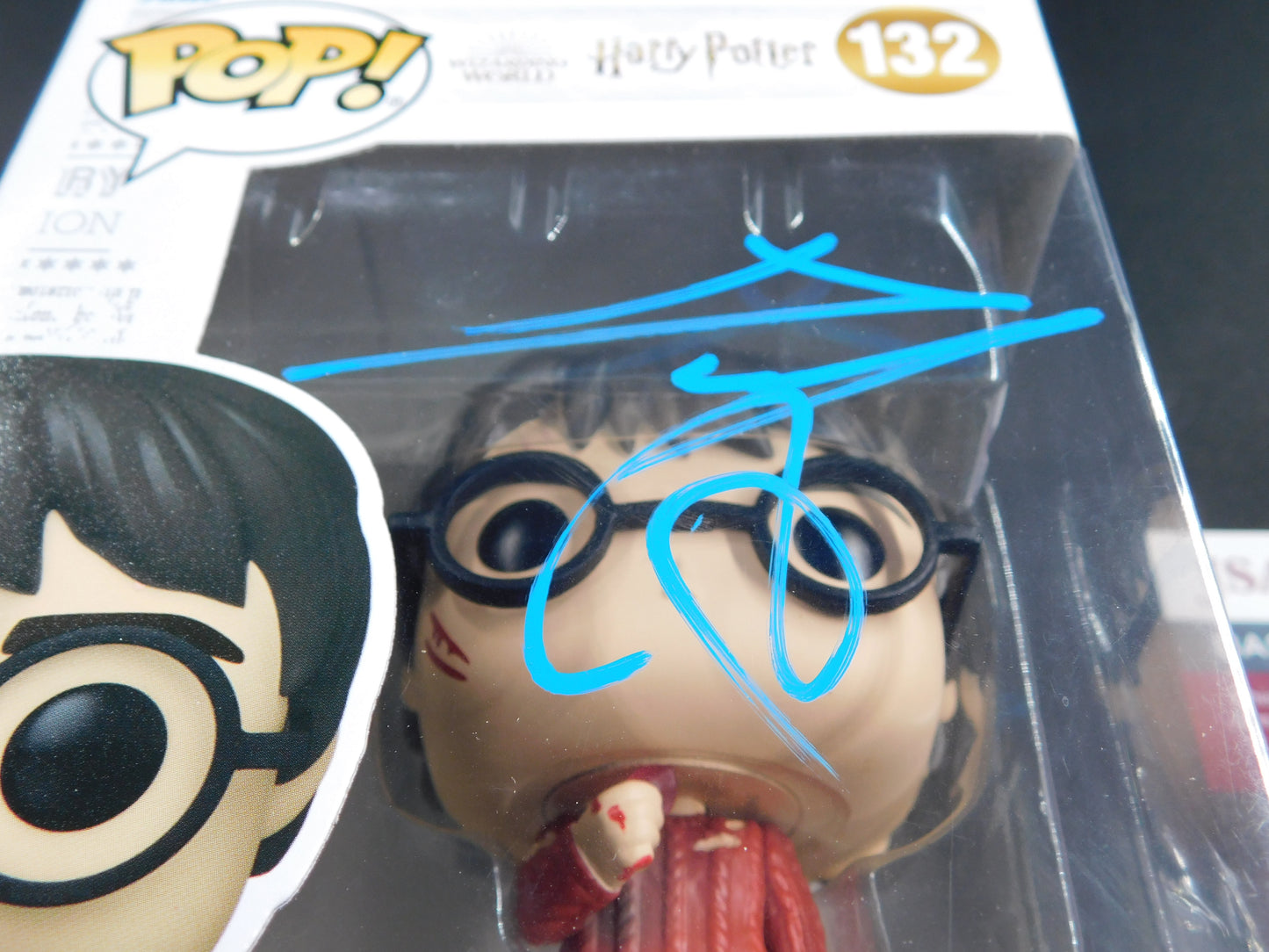 Daniel Radcliffe Signed Autographed Funko Pop 132 Harry Potter Hogwarts JSA COA