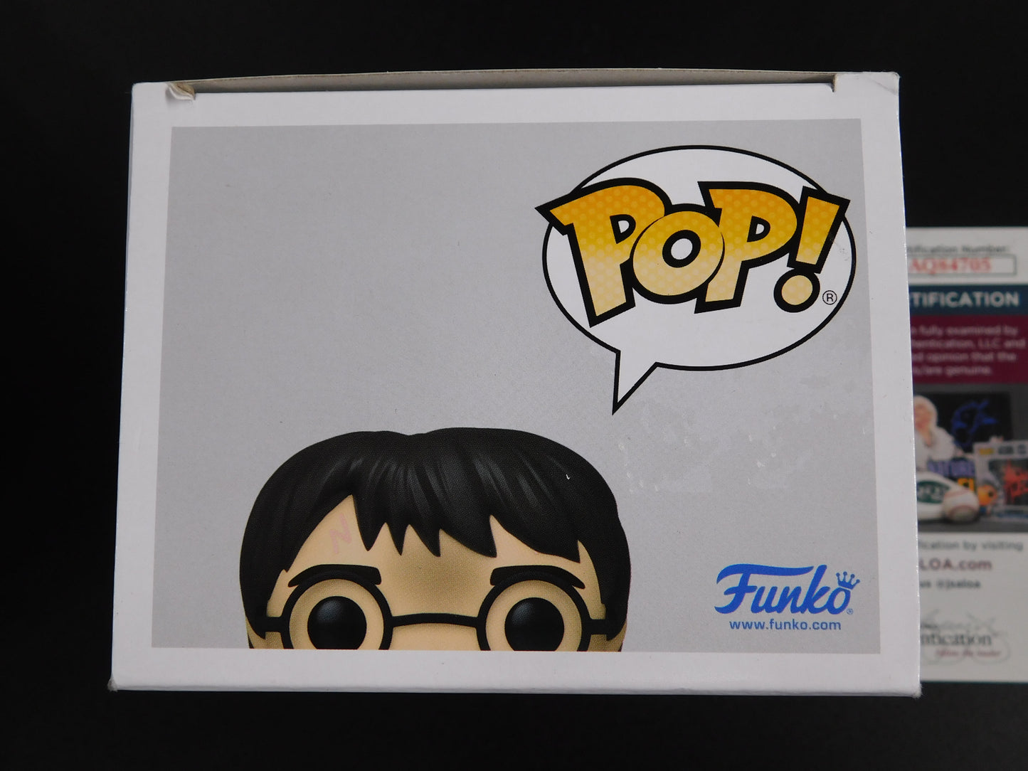 Daniel Radcliffe Signed Autographed Funko Pop 132 Harry Potter Hogwarts JSA COA