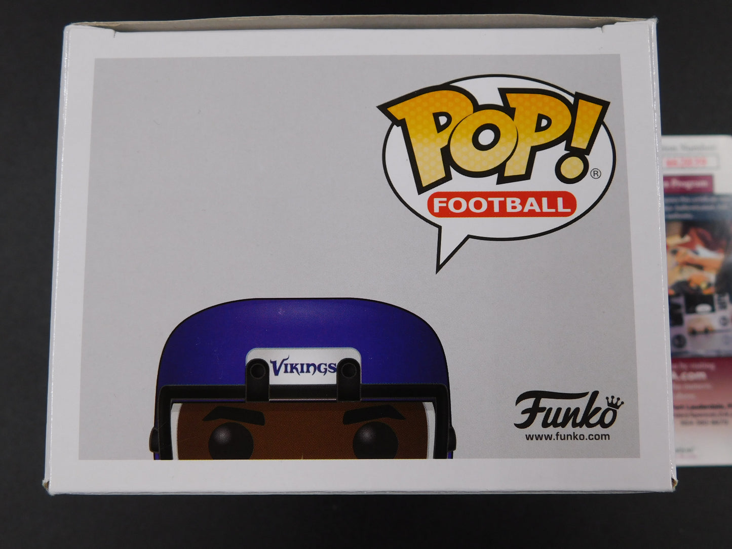 Dalvin Cook Signed Autographed Funko Pop 143 Minnesota Vikings NFL JSA COA