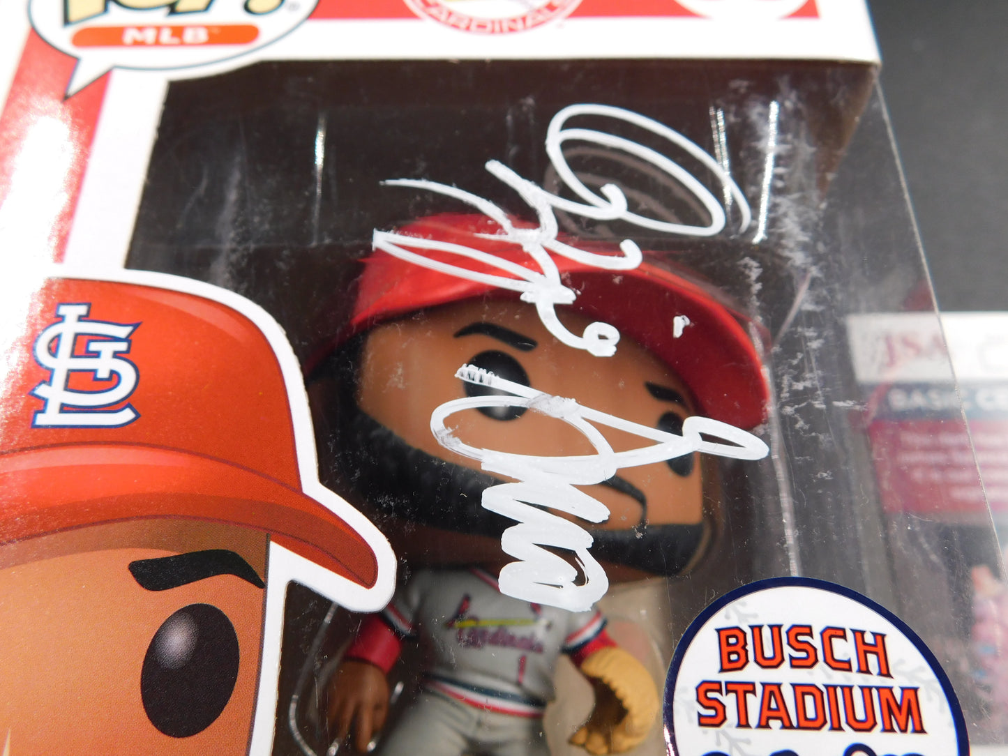 Ozzie Smith Signed Funko Pop 53 St Louis Cardinals MLB Busch Stadium Exclusive JSA COA