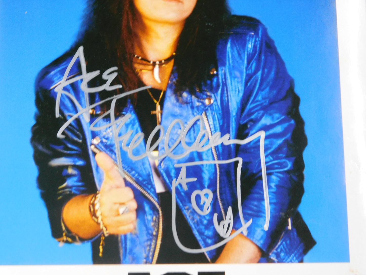 Ace Frehley Signed / Autographed 8x10 Photo JSA COA