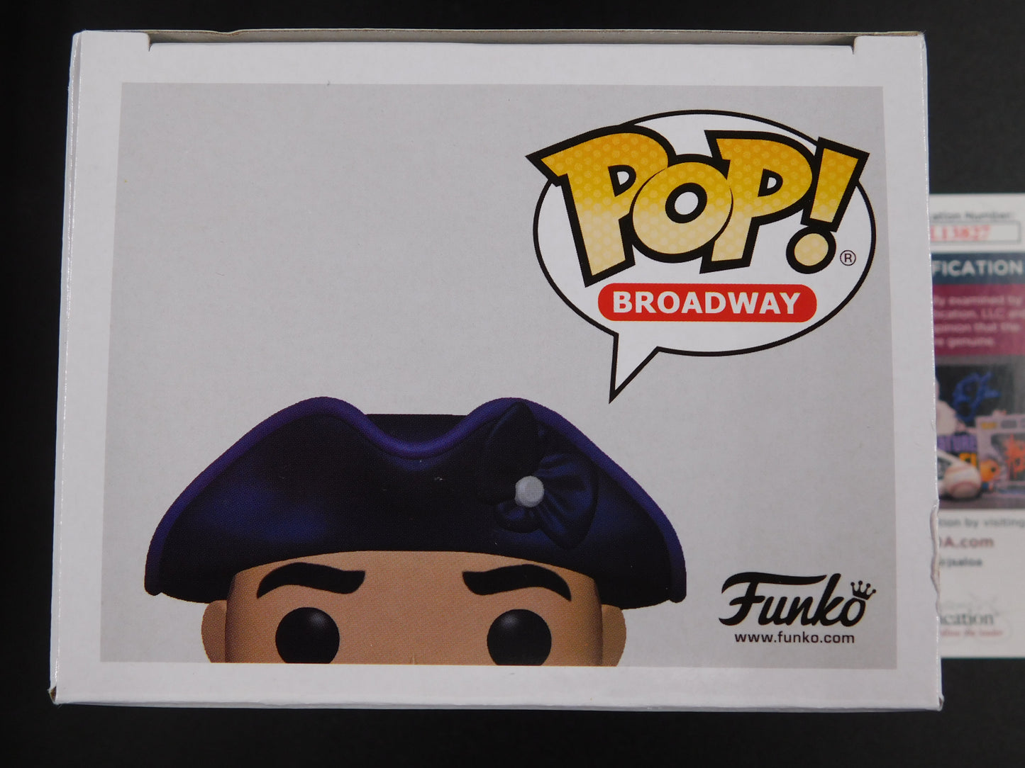 Christopher Jackson Signed Autographed Funko Pop 05 George Washington Hamilton JSA COA