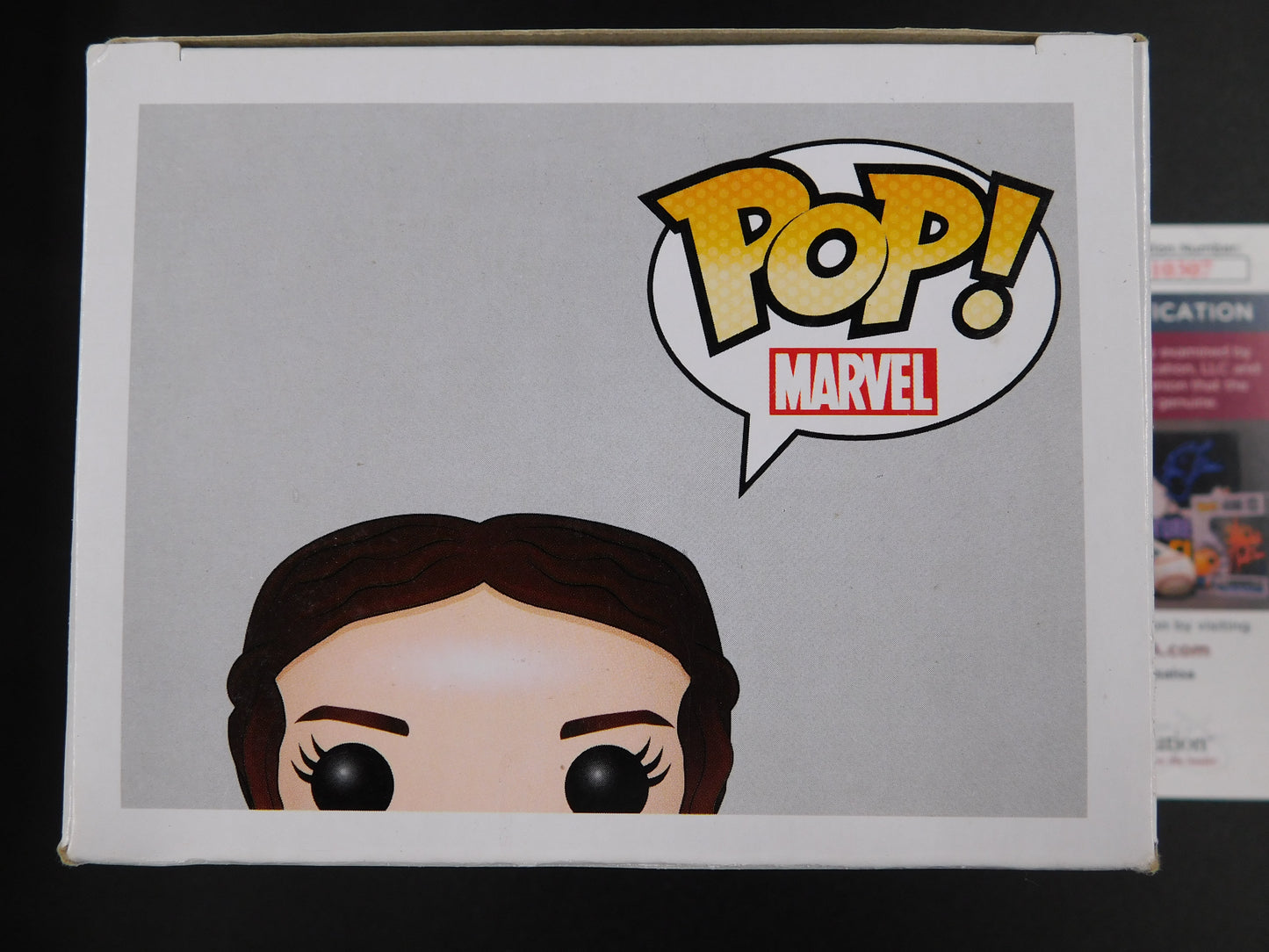 Jaimie Alexander Signed Autographed Funko Pop 56 Lady Sif Marvel Thor JSA COA Blue