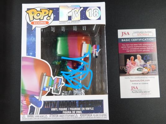 SIA Signed Autographed Funko Pop! 18 MTV Moon Person Award Chandelier JSA COA A