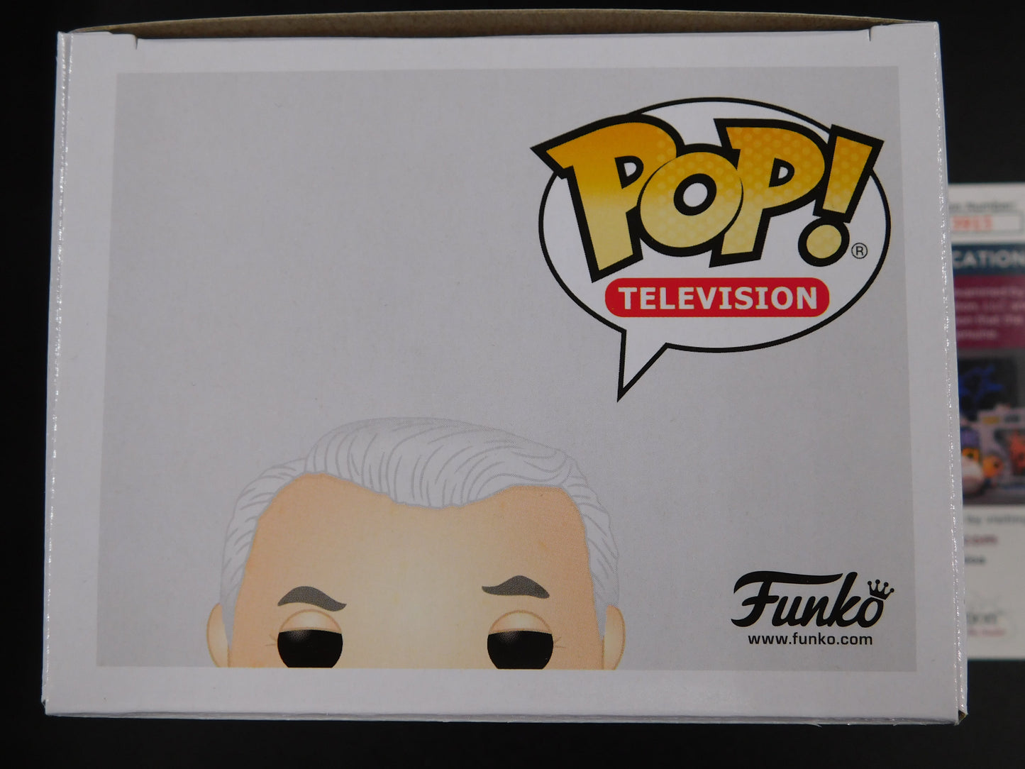 John Slattery Signed Autographed Funko Pop 911 Roger Sterling MadMen JSA COA