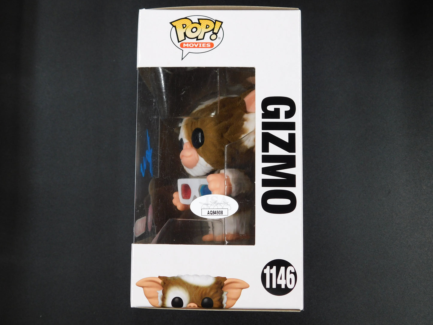 Howie Mandel Signed Autographed Funko Pop 1146 Gizmo Gremlins JSA COA Flocked