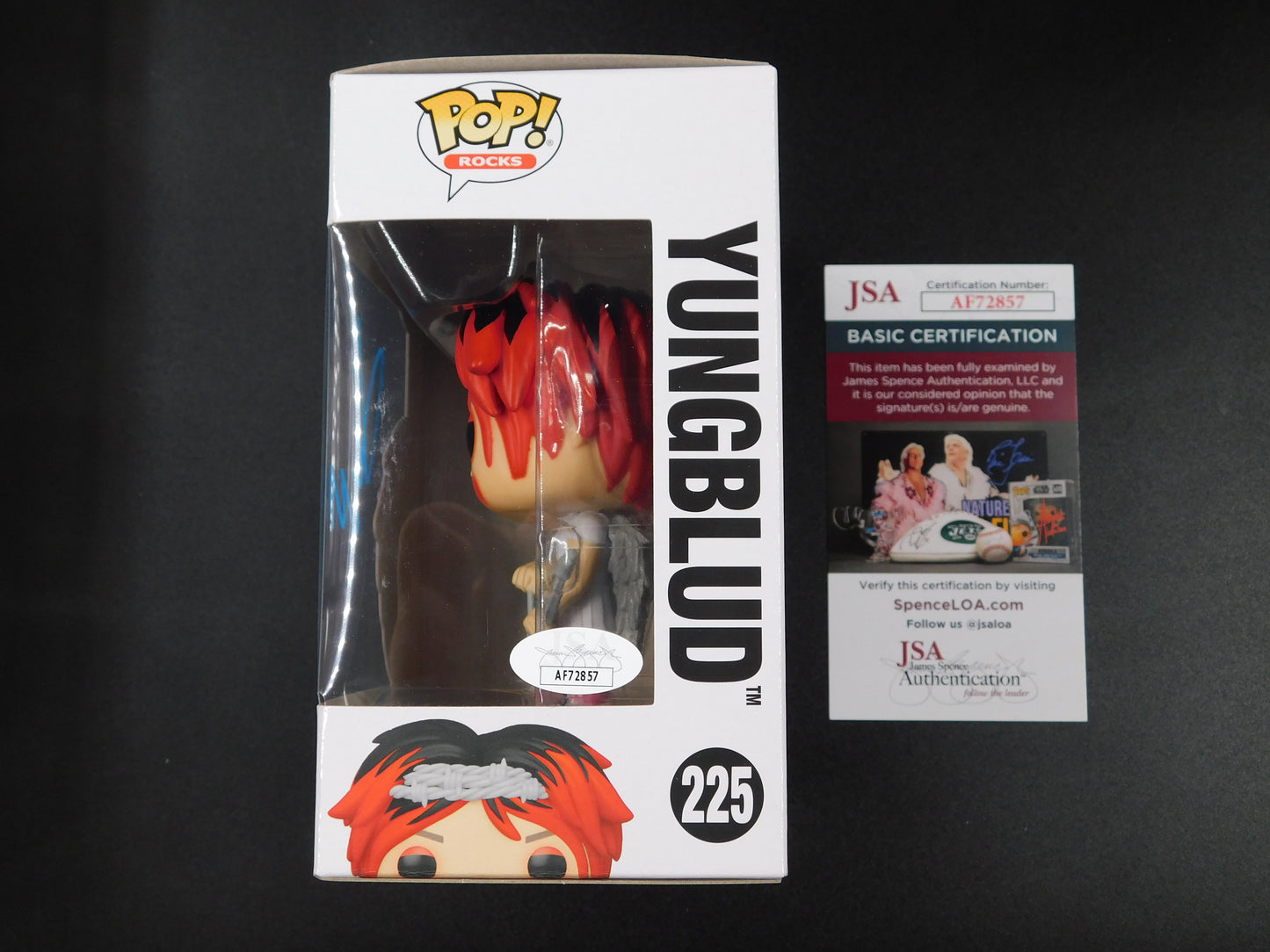 Yungblud Signed Autographed Funko Pop Rocks 225 21st Century Liability JSA COA