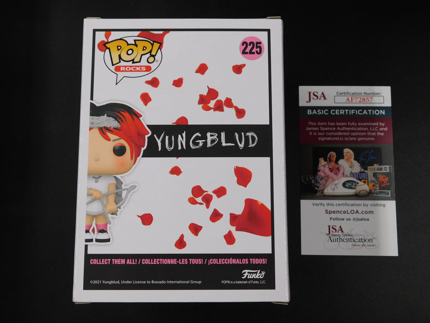 Yungblud Signed Autographed Funko Pop Rocks 225 21st Century Liability JSA COA