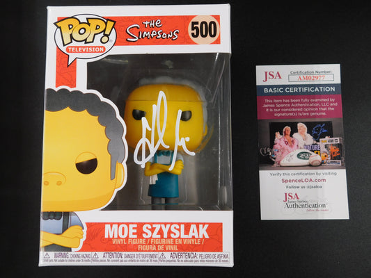 Hank Azaria Signed Autographed Funko Pop 500 Moe Szyslak The Simpsons JSA COA