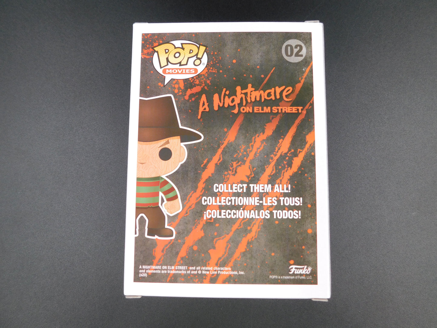 Robert Englund Signed Funko Pop 02 Freddy Krueger Nightmare Never Sleep JSA COA