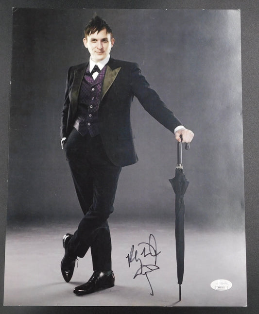 Robin Lord Taylor Signed Autographed 11x14 Photo Gotham Penguin JSA