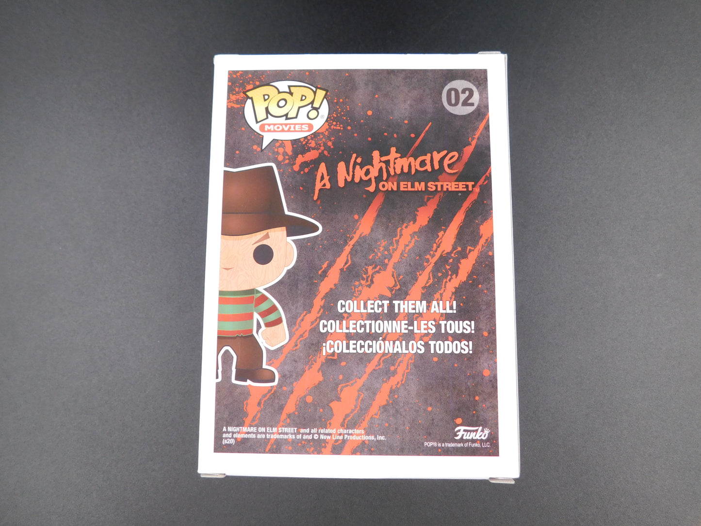 Robert Englund Signed Funko Pop 02 Freddy Krueger Nightmare Your Dreams JSA COA