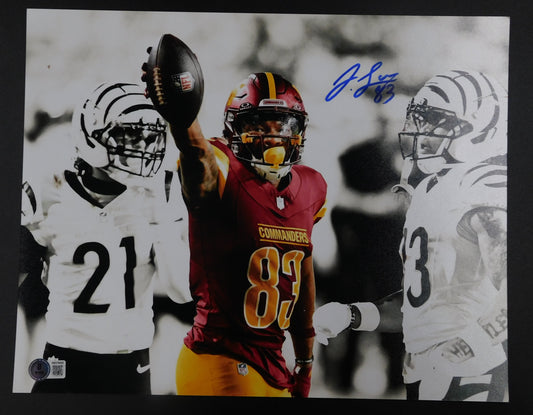 Jaylin Lane Signed Autographed 11x14 Photo Washington Commanders Beckett