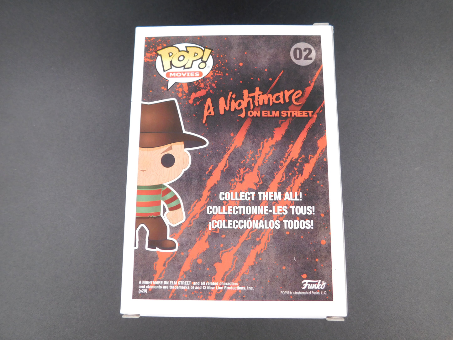 Robert Englund Signed Funko Pop 02 Freddy Krueger Nightmare Sweet Dreams JSA COA