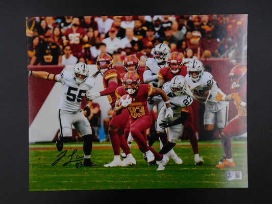 Jaylin Lane Signed Autographed 11x14 Photo Washington Commanders Beckett