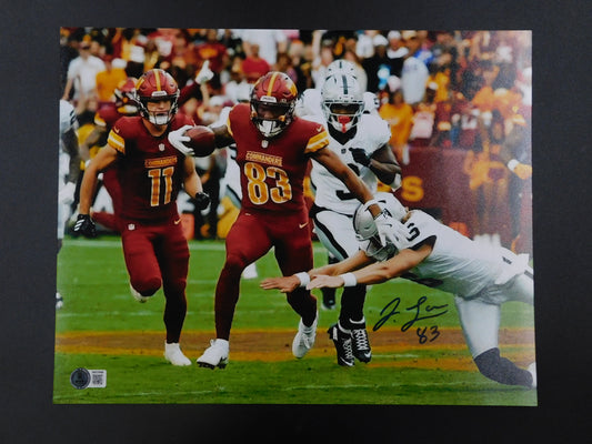 Jaylin Lane Signed Autographed 11x14 Photo Washington Commanders Beckett