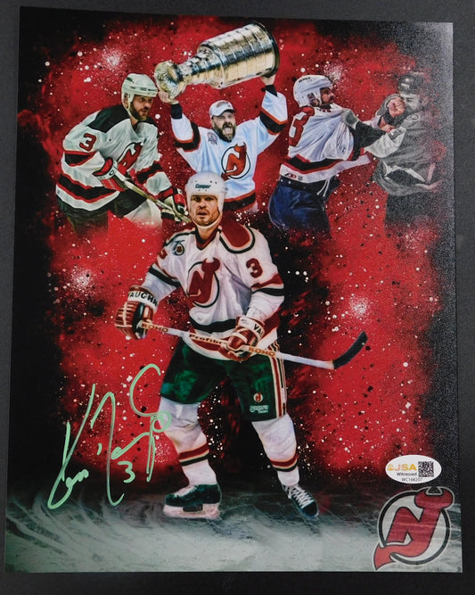 Ken Daneyko Signed Autographed 8x10 Photo New Jersey Devils JSA Authenticated