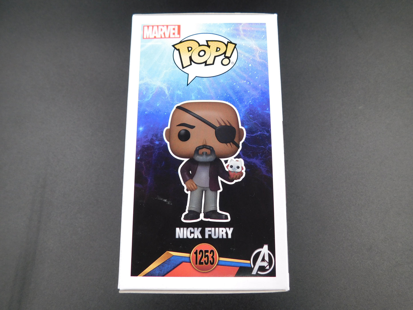 Samuel L. Jackson Signed Autographed Funko Pop 1253 Nick Fury The Marvels BAS COA