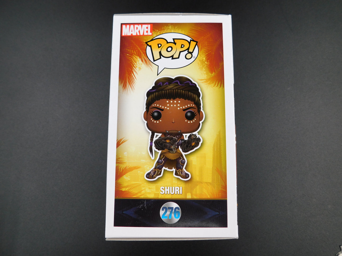 Letitia Wright Signed Autographed Funko Pop 276 Shuri Black Panther Marvel BAS COA