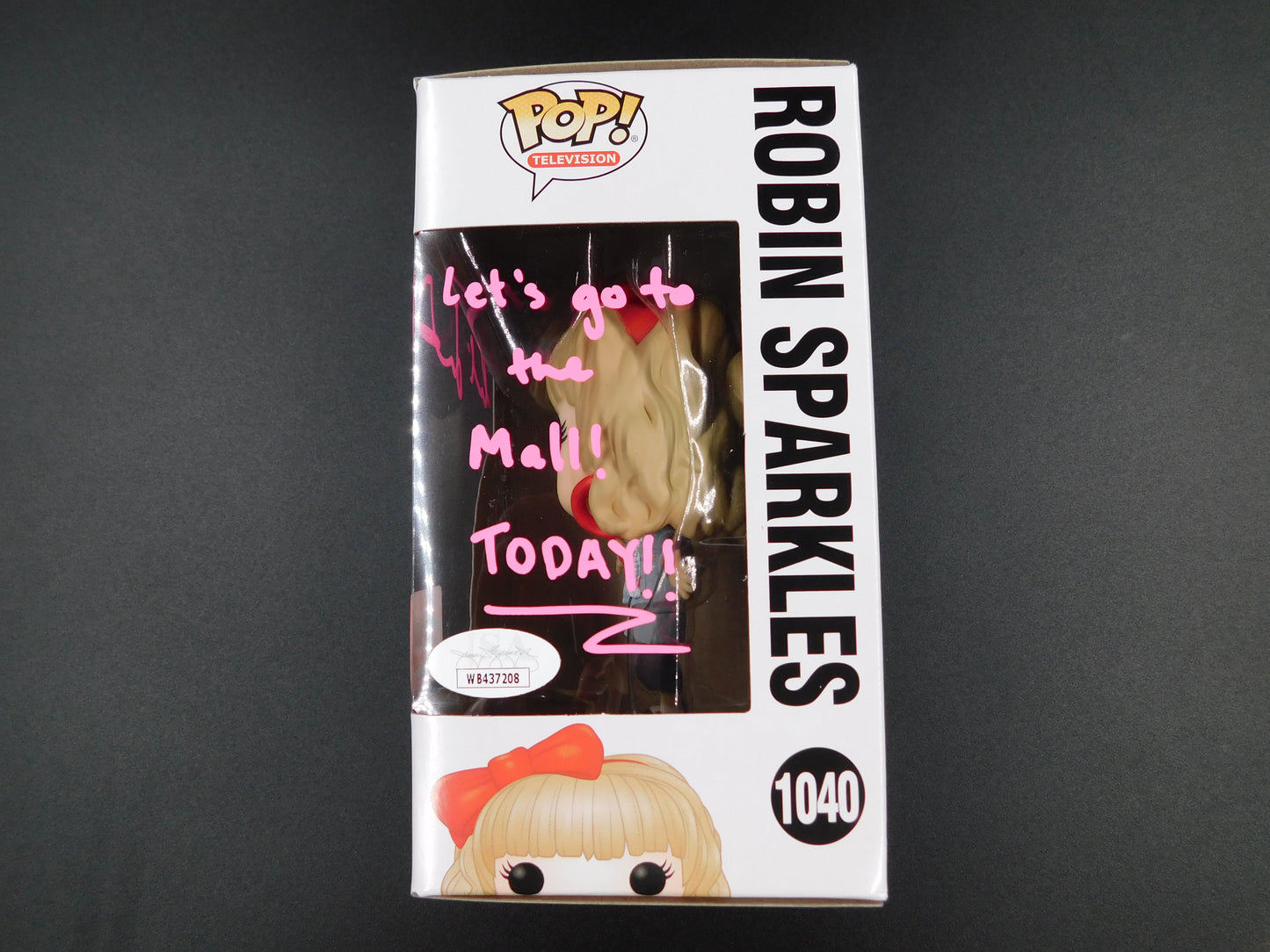 Cobie Smulders Signed Funko Pop 1040 Robin Sparkles How I Met Your Mother HIMYM NYCC JSA COA