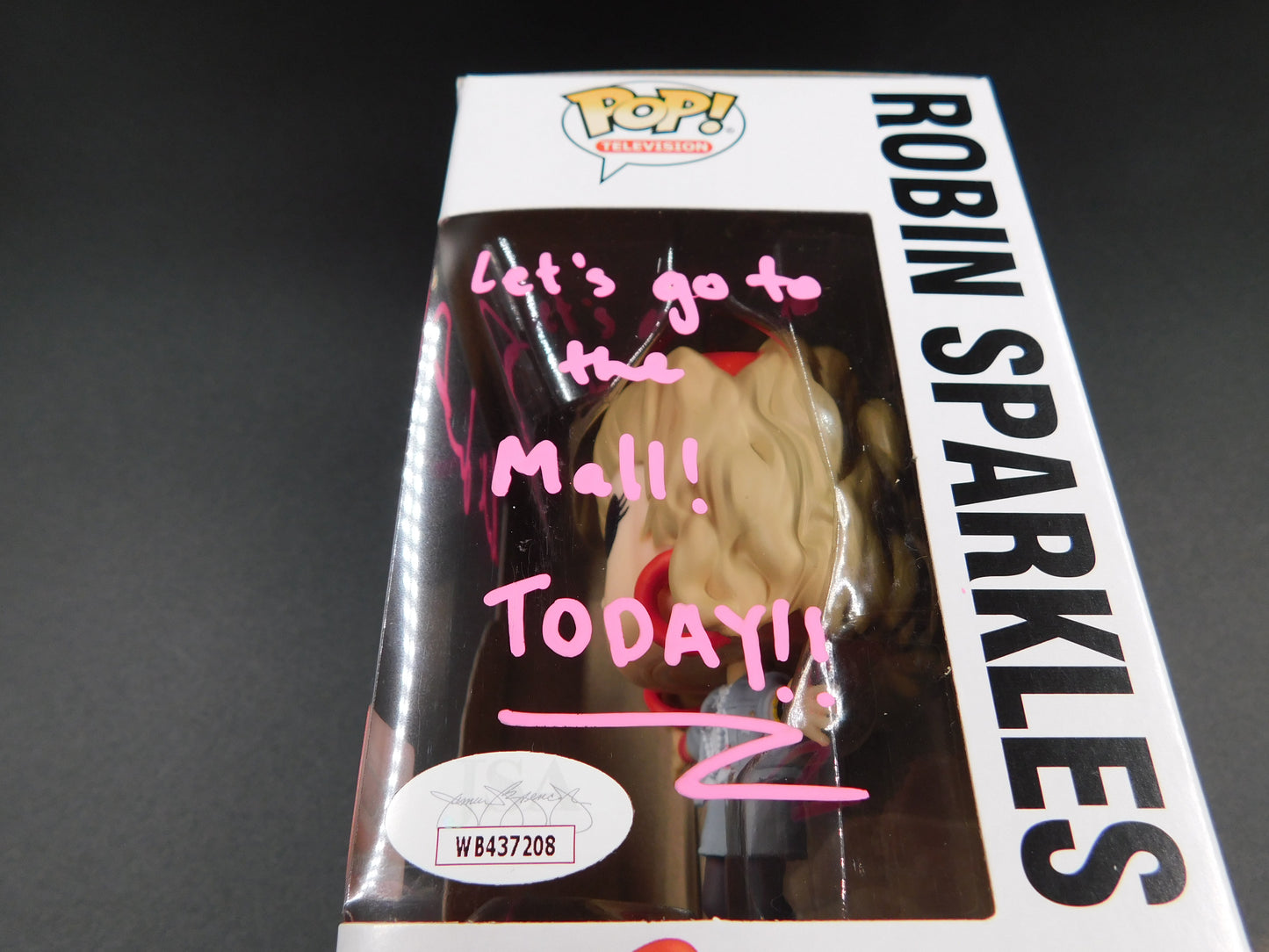 Cobie Smulders Signed Funko Pop 1040 Robin Sparkles How I Met Your Mother HIMYM NYCC JSA COA