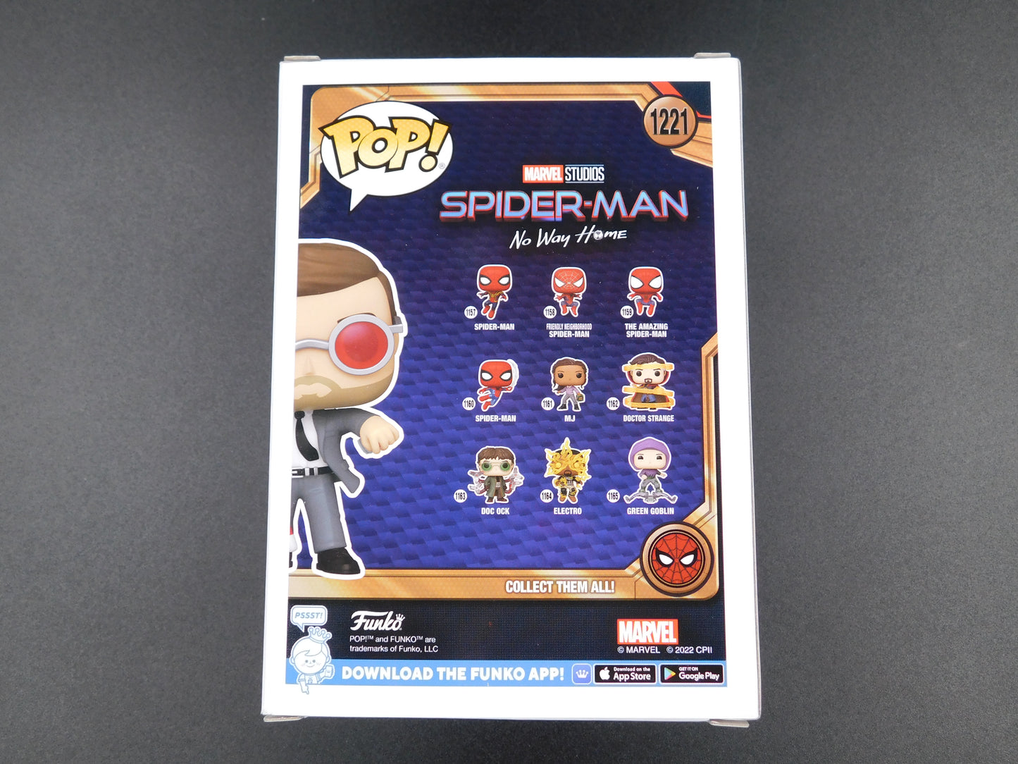 Charlie Cox Signed Autographed Funko Pop 1221 Matt Murdock Spider-Man Daredevil JSA COA