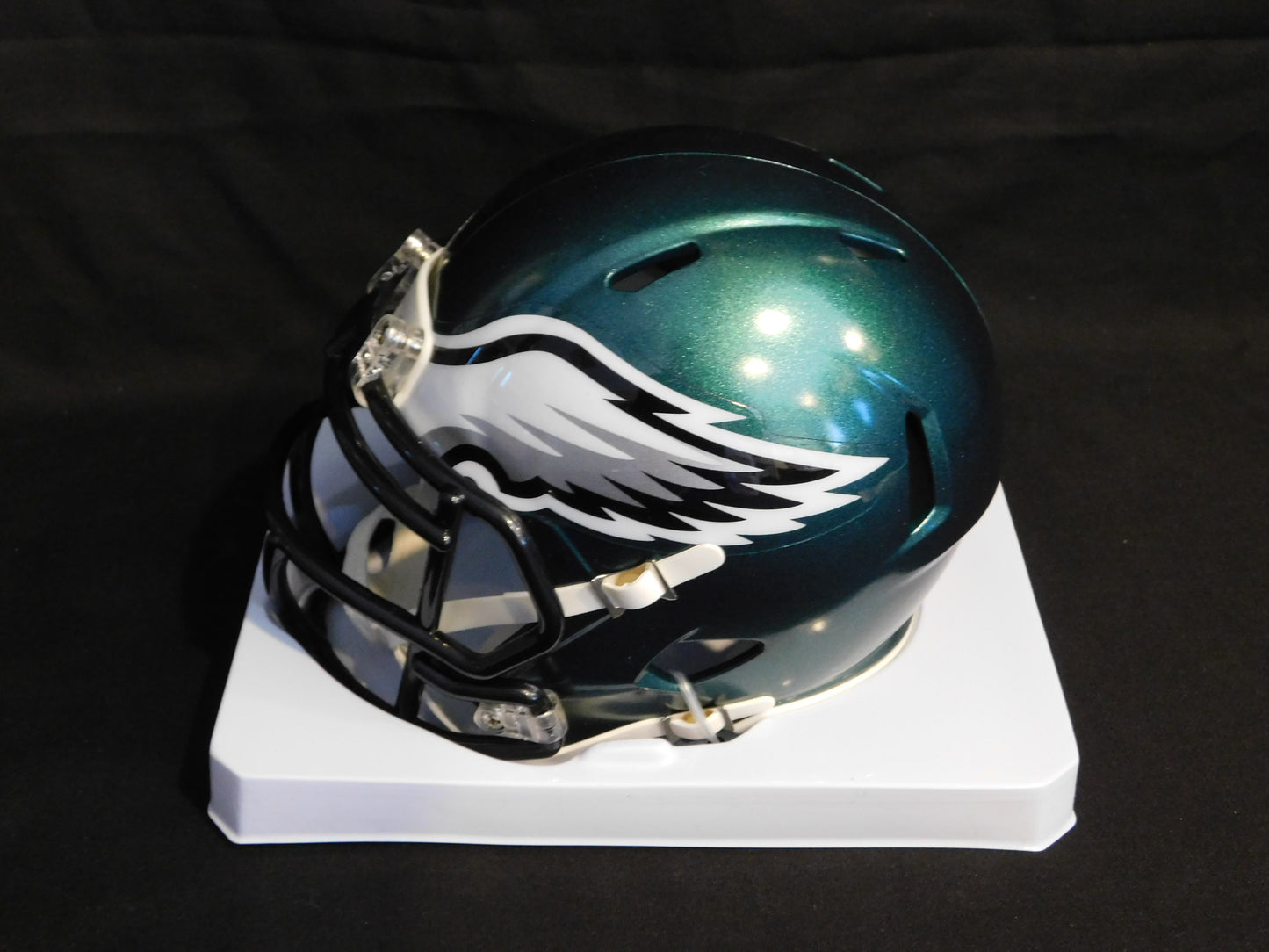 Quinyon Mitchell Signed Autographed Philadelphia Eagles Speed Mini Helmet JSA COA