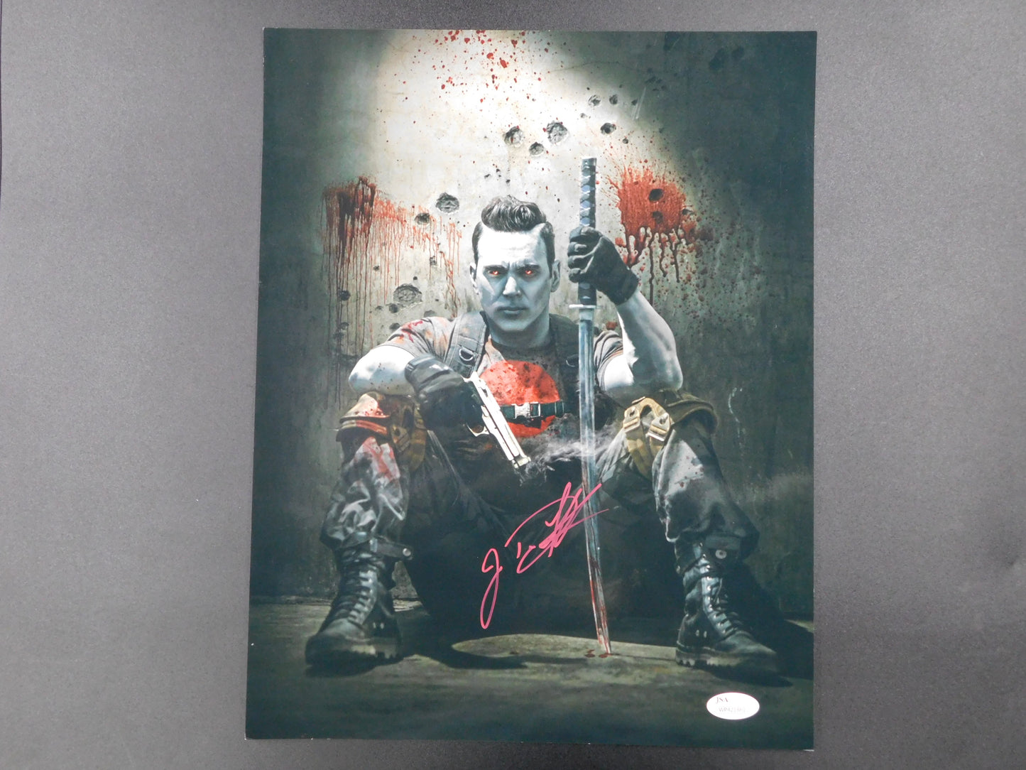 Jason David Frank Signed/Autographed 11x14 Photo Bloodshot JSA