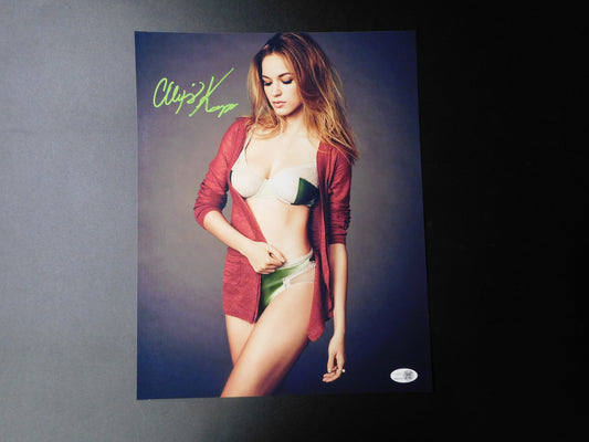Alexis Knapp Signed / Autographed 11x14 Photo JSA