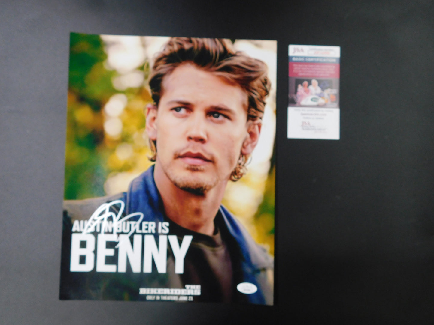Austin Butler Signed/Autographed 11x14 Photo The Bikeriders JSA COA