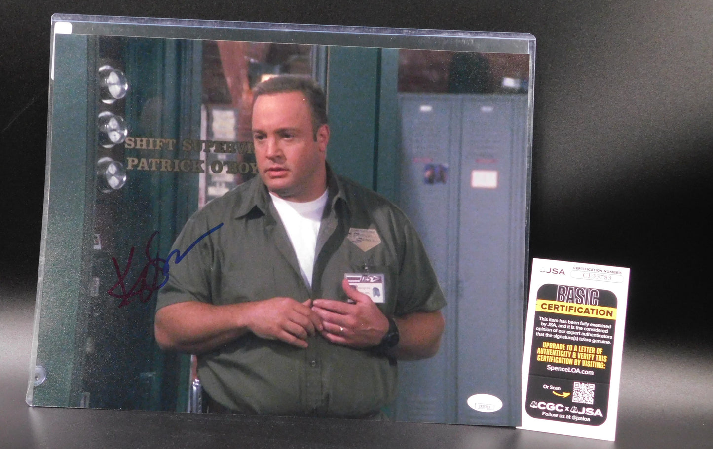 Kevin James Signed/Autographed 11x14 Photo JSA COA