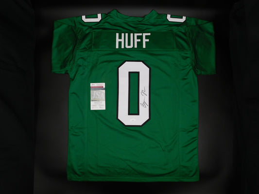 Bryce Huff Signed Autographed Philadelphia Eagles Kelly Green Jersey JSA COA