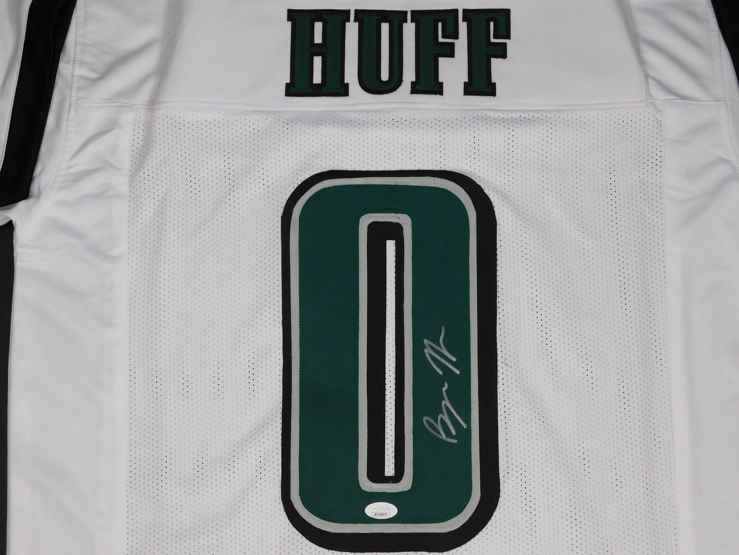 Bryce Huff Signed Autographed Philadelphia Eagles White Jersey Memphis JSA COA