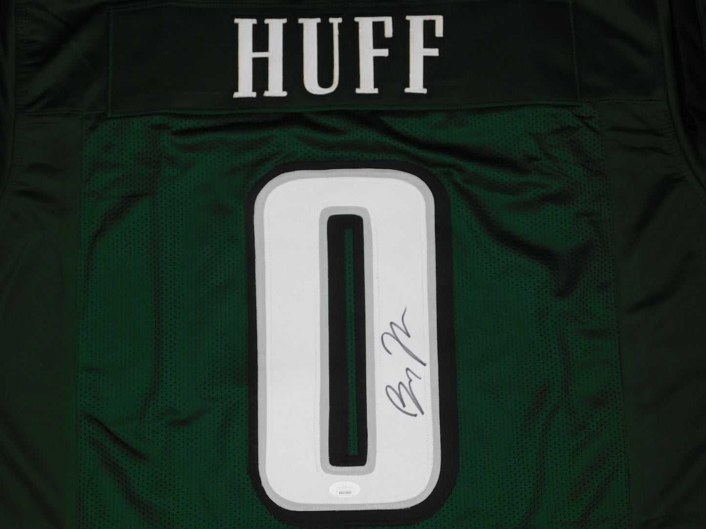 Bryce Huff Signed Autographed Philadelphia Eagles Green Jersey Memphis JSA COA