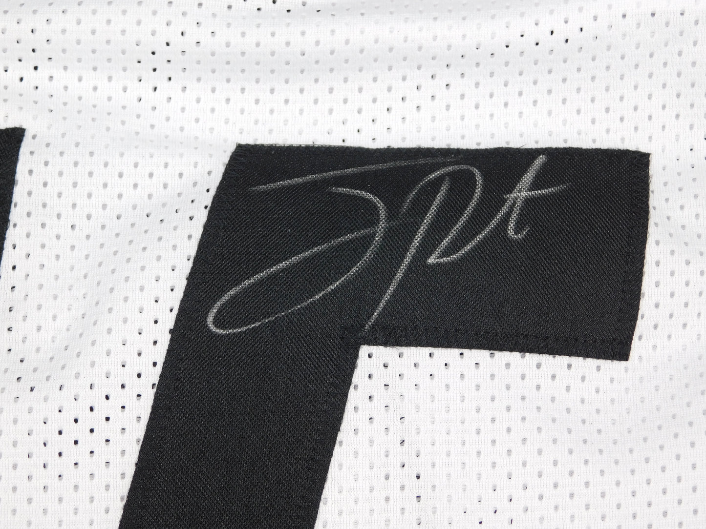 Joey Porter Sr Signed Autographed Pittsburgh Steelers White Jersey Champ JSA COA