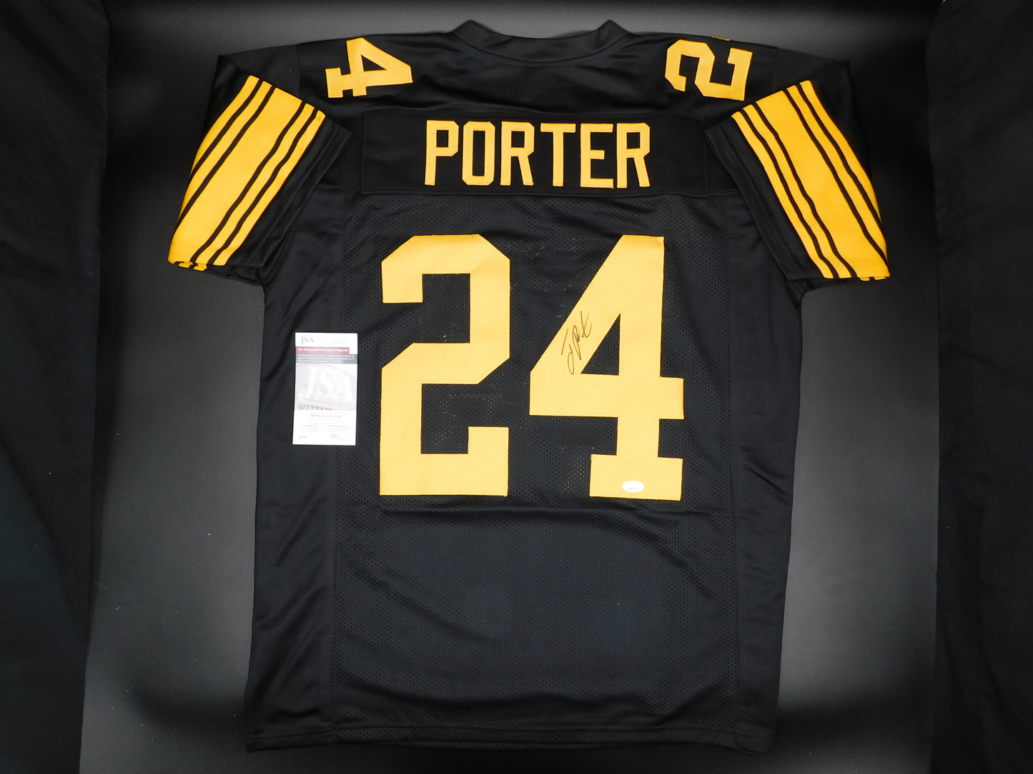 Joey Porter Jr Signed Autographed Pittsburgh Steelers Color Rush Jersey PSU JSA COA