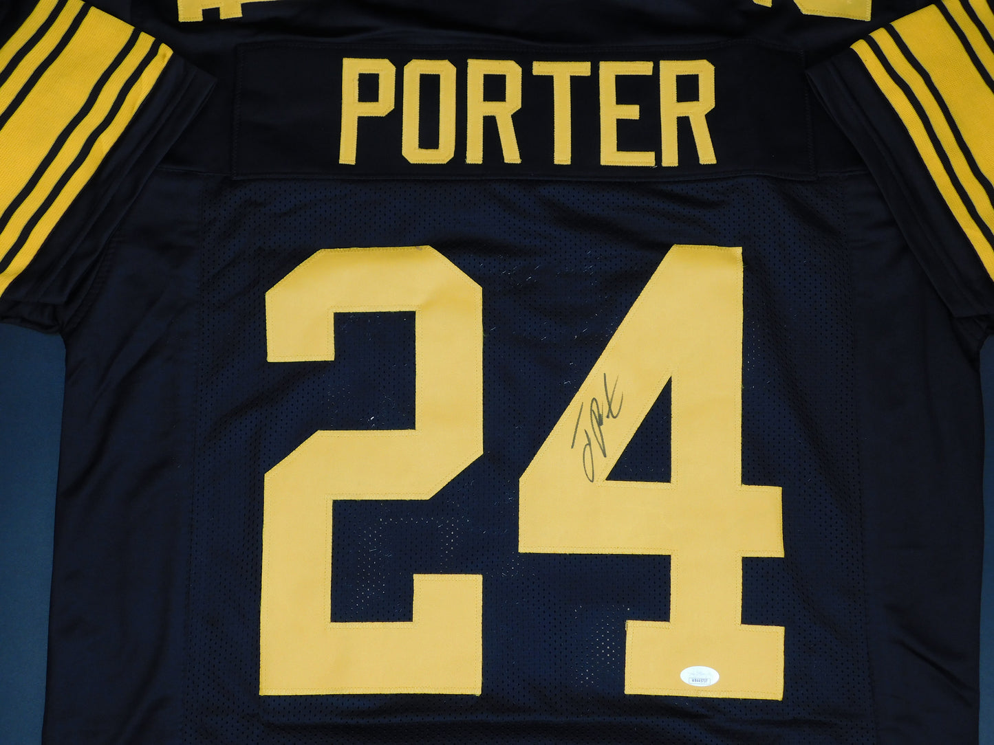 Joey Porter Jr Signed Autographed Pittsburgh Steelers Color Rush Jersey PSU JSA COA