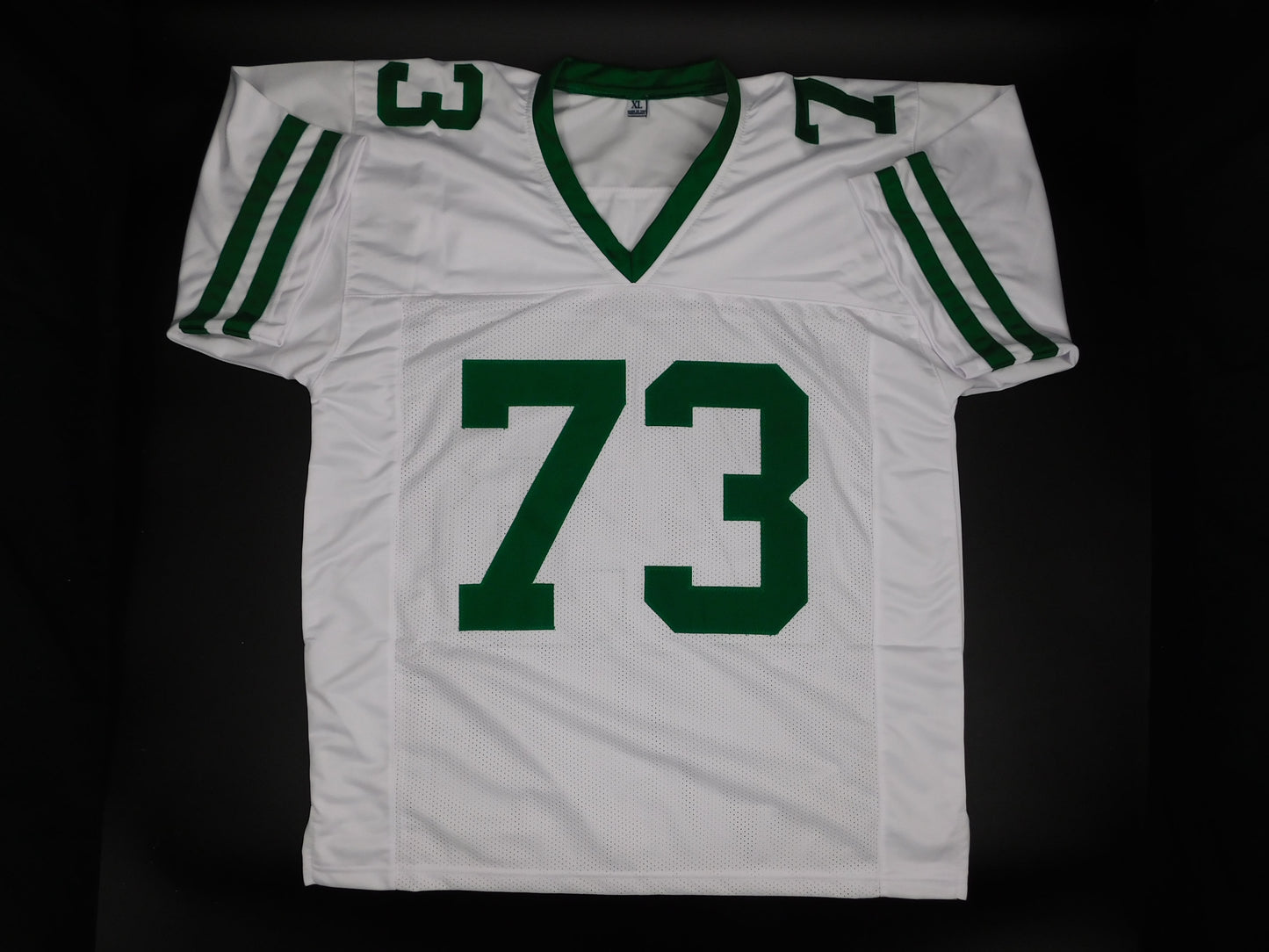 Joe Klecko Signed Autographed New York Jets White Jersey HOF 23 Sack Exchange JSA COA