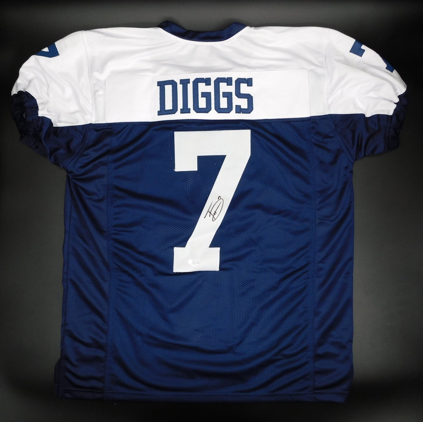 Trevon Diggs Signed Autographed Dallas Cowboys Thanksgiving Day Alt Jersey PSA COA