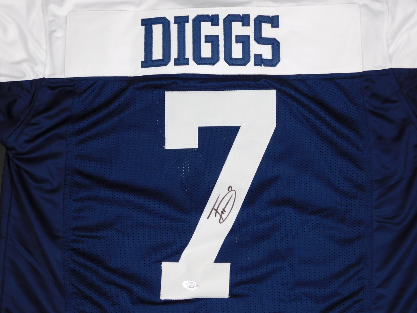 Trevon Diggs Signed Autographed Dallas Cowboys Thanksgiving Day Alt Jersey PSA COA