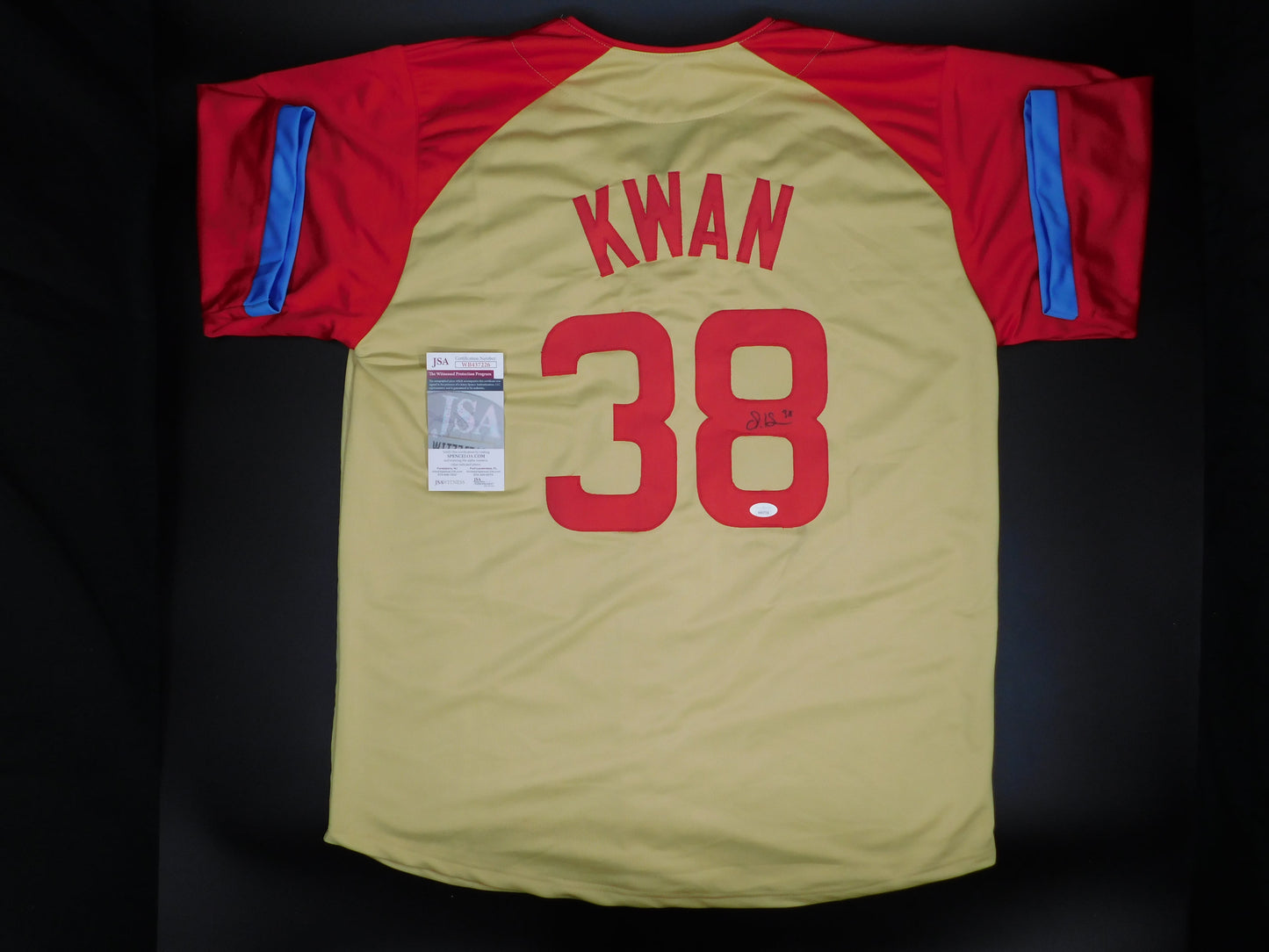 Steven Kwan Signed Autographed Cleveland Guardians 2024 All Star Baseball Jersey JSA COA