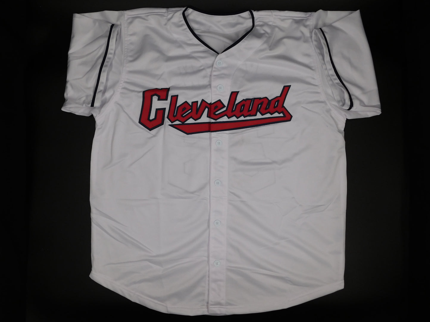 Steven Kwan Signed Autographed Cleveland Guardians White Baseball Jersey JSA COA